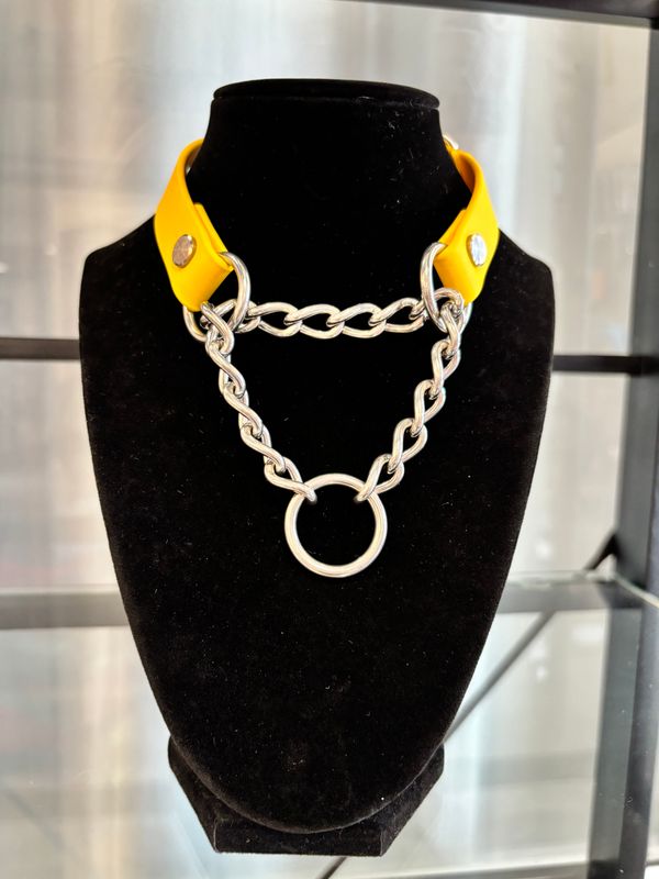 3/4in Locking Bio Martingale Yellow Round
