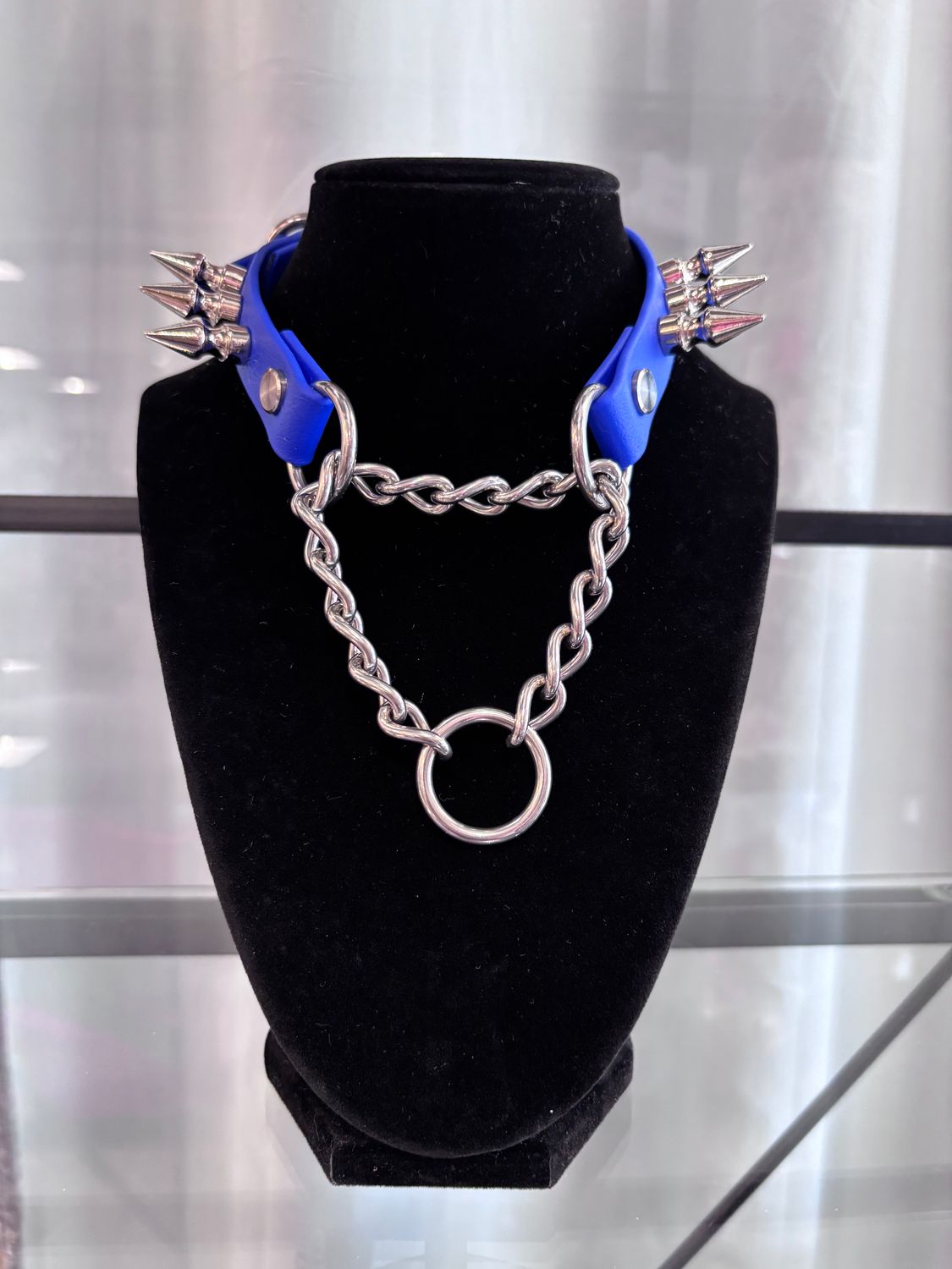 3/4in Bio Martingale Royal Blue Spike