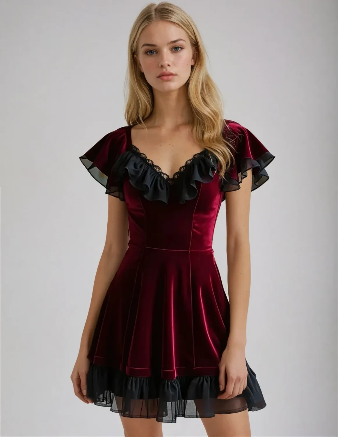 AI1037 Jaina Velvet Dress