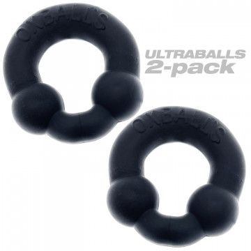 OX-3010-NGT Ultraballs 2pc Set Black