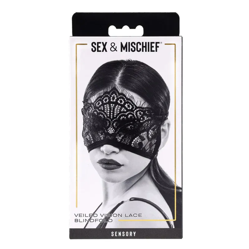 SP1008 Veiled Vision Blindfold Black
