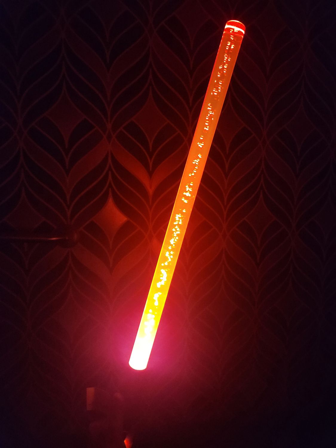 Light Up Cane Medium w/ Wrap, Color: Forget Me Not