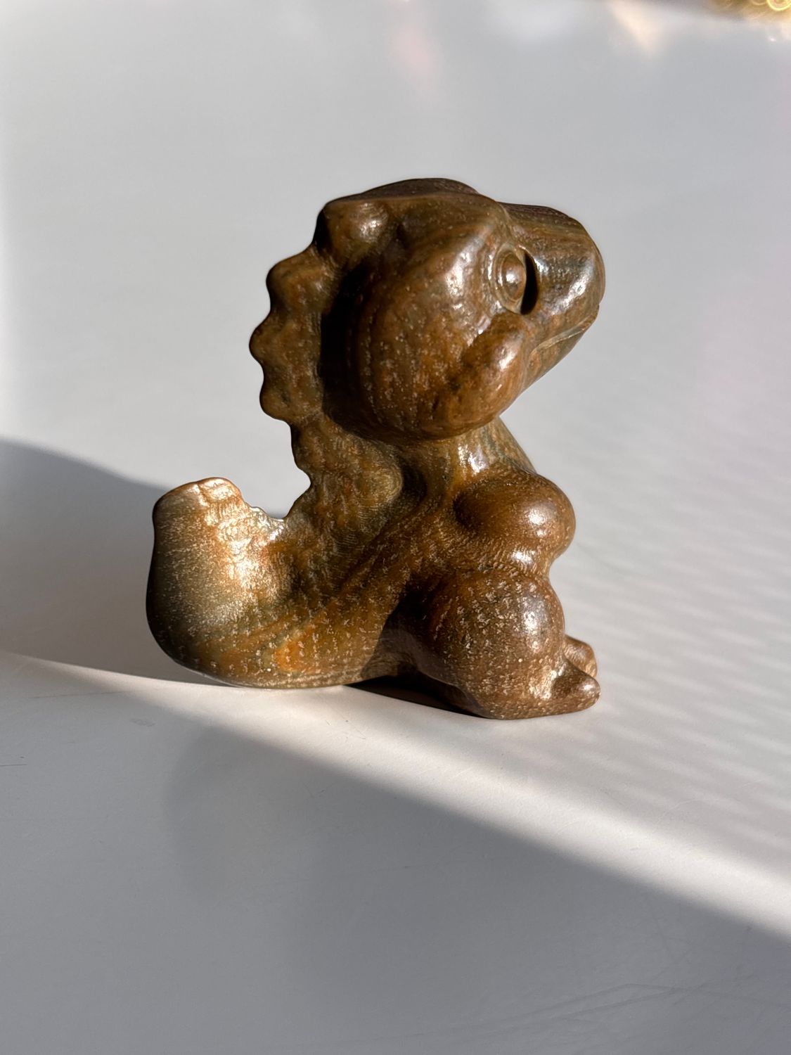 Wood Jasper Dinosaur