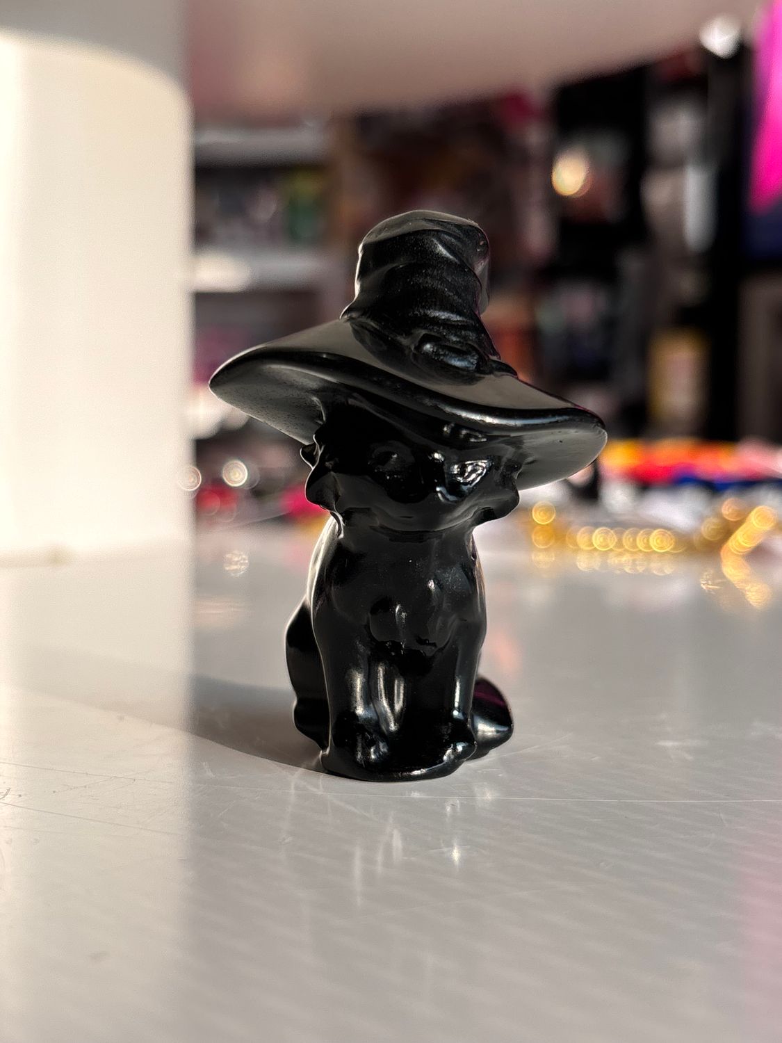Obsidian Witchy Kitty