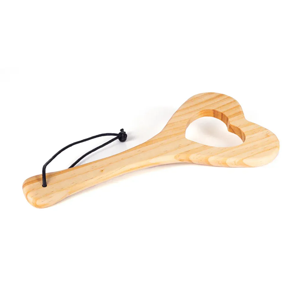SPB-W06 Wood Heart Paddle