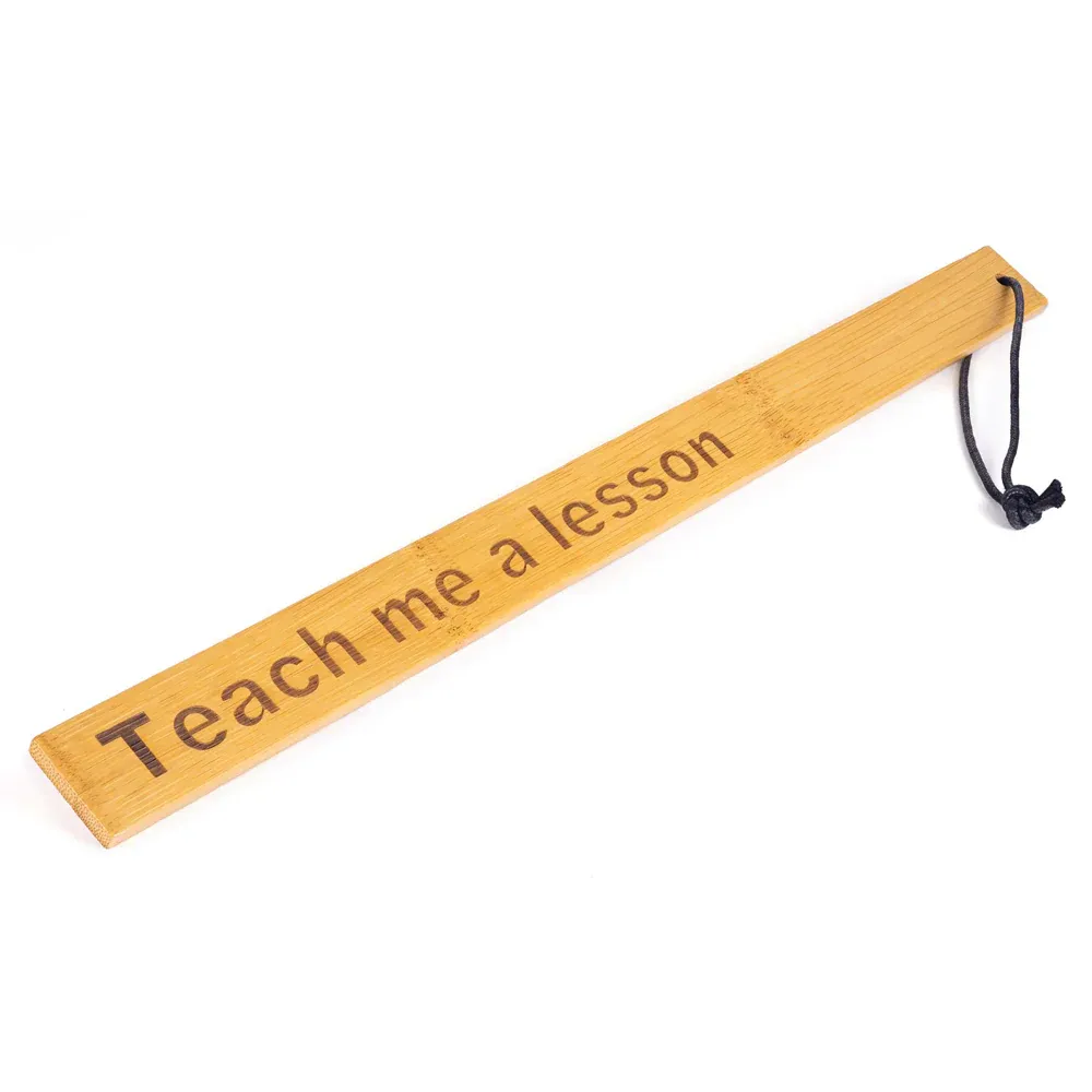 SPB-W01 &quot;Teach Me A Lesson&quot; Ruler