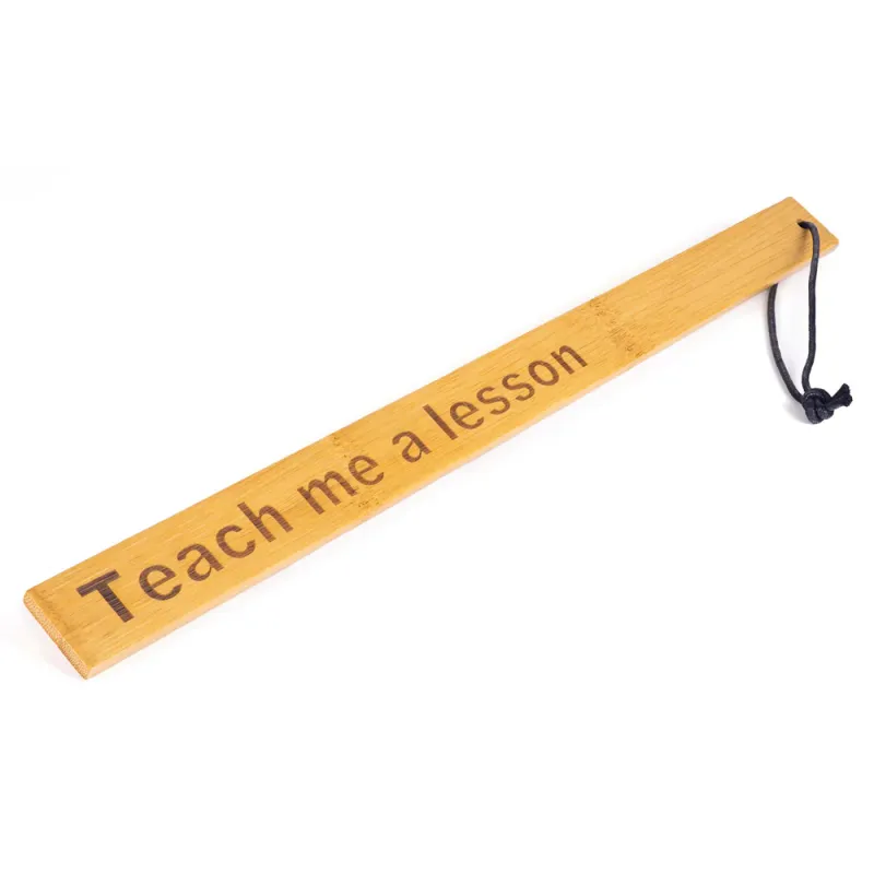 SPB-W01 "Teach Me A Lesson" Ruler