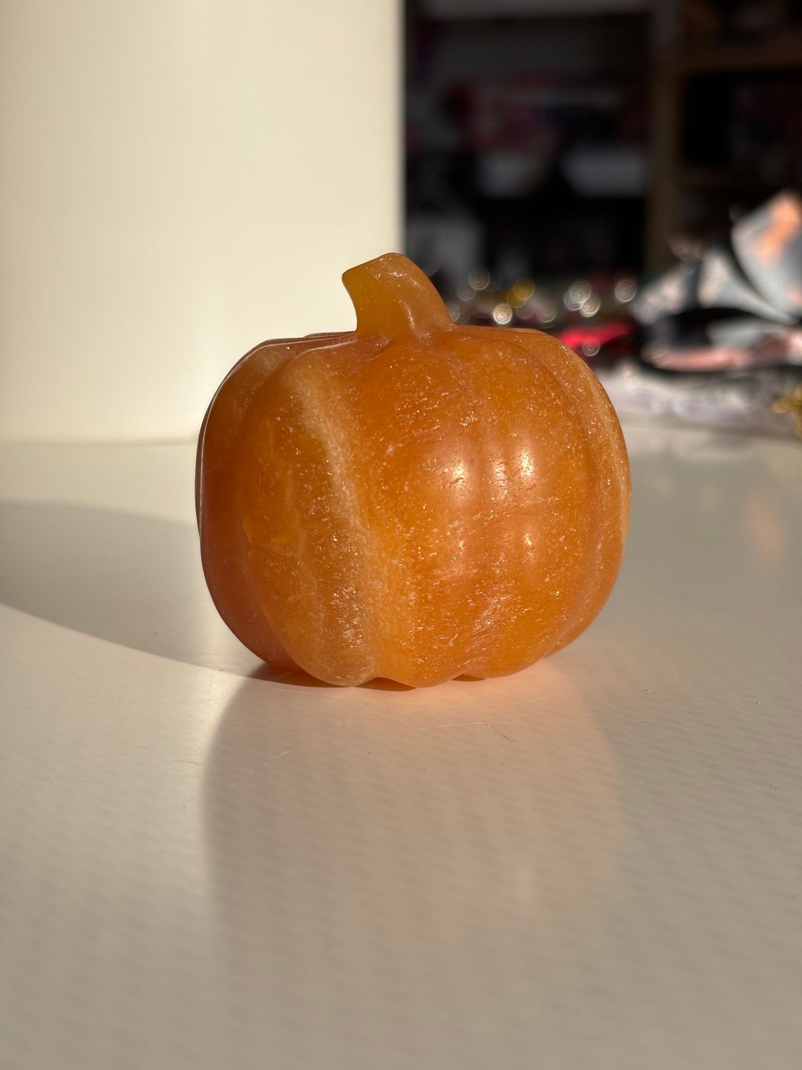 Orange Calcite Pumpkin