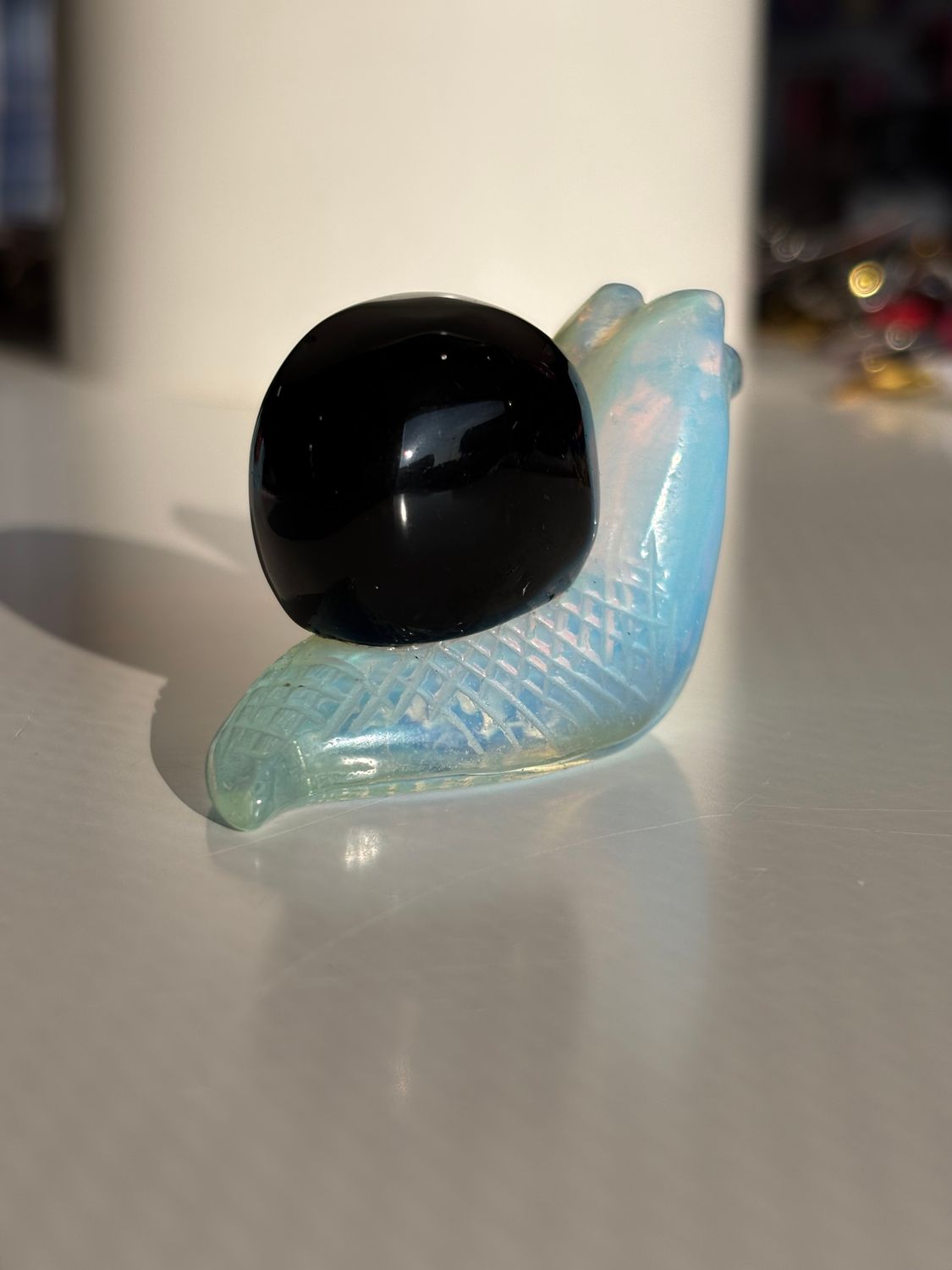 Obsidian/Opalite Snail