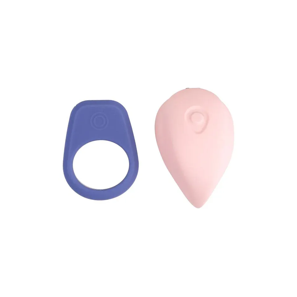 KR6591 Luxus C Ring Blue/Pink