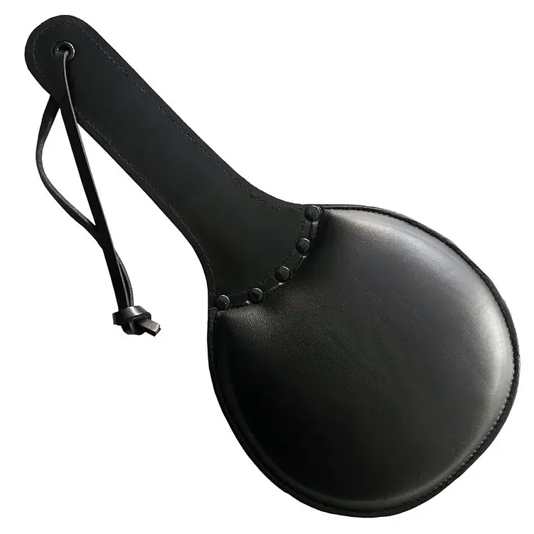 RG-RPPP1181 Leather Ping Pong Paddle Black