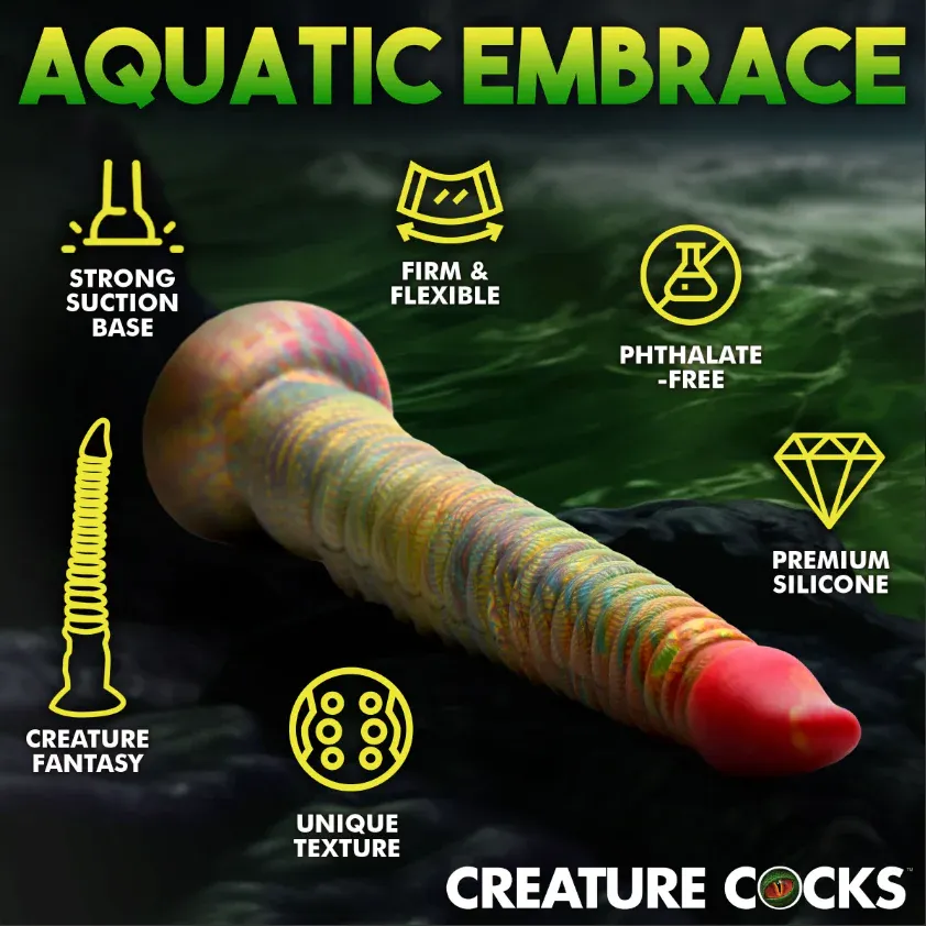 XRAH346 Tenta-Dick Silicone Dildo