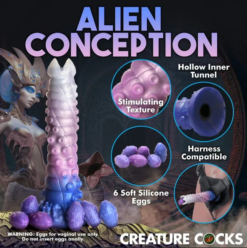 XRAH443 Tenta-Queen Ovipositor Dildo