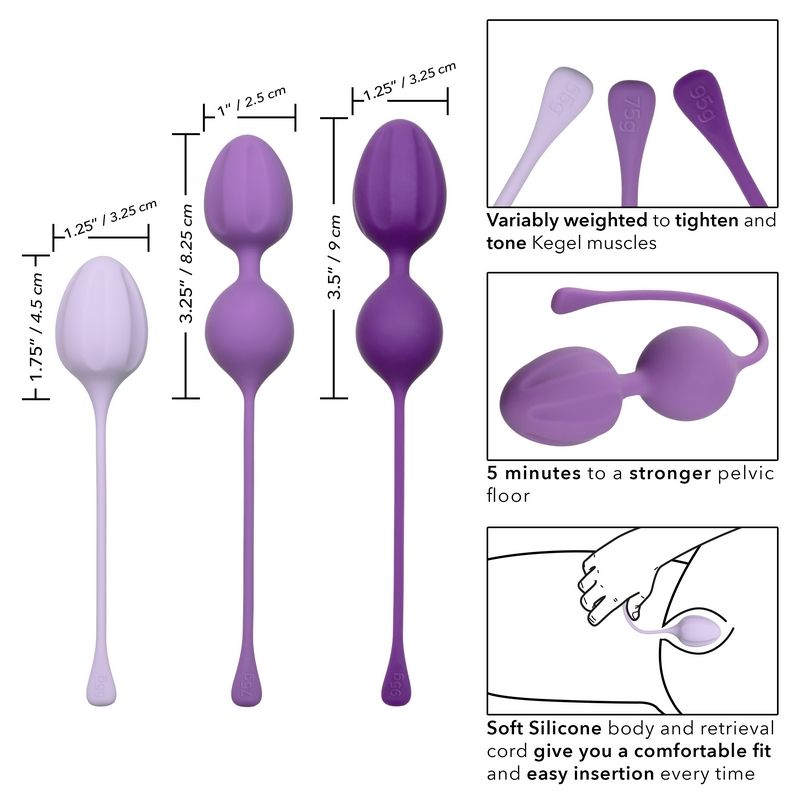 SE1280-15-3 Kegel Training 3 Piece Set