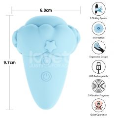 LV433203 Flicker Vibrator Blue
