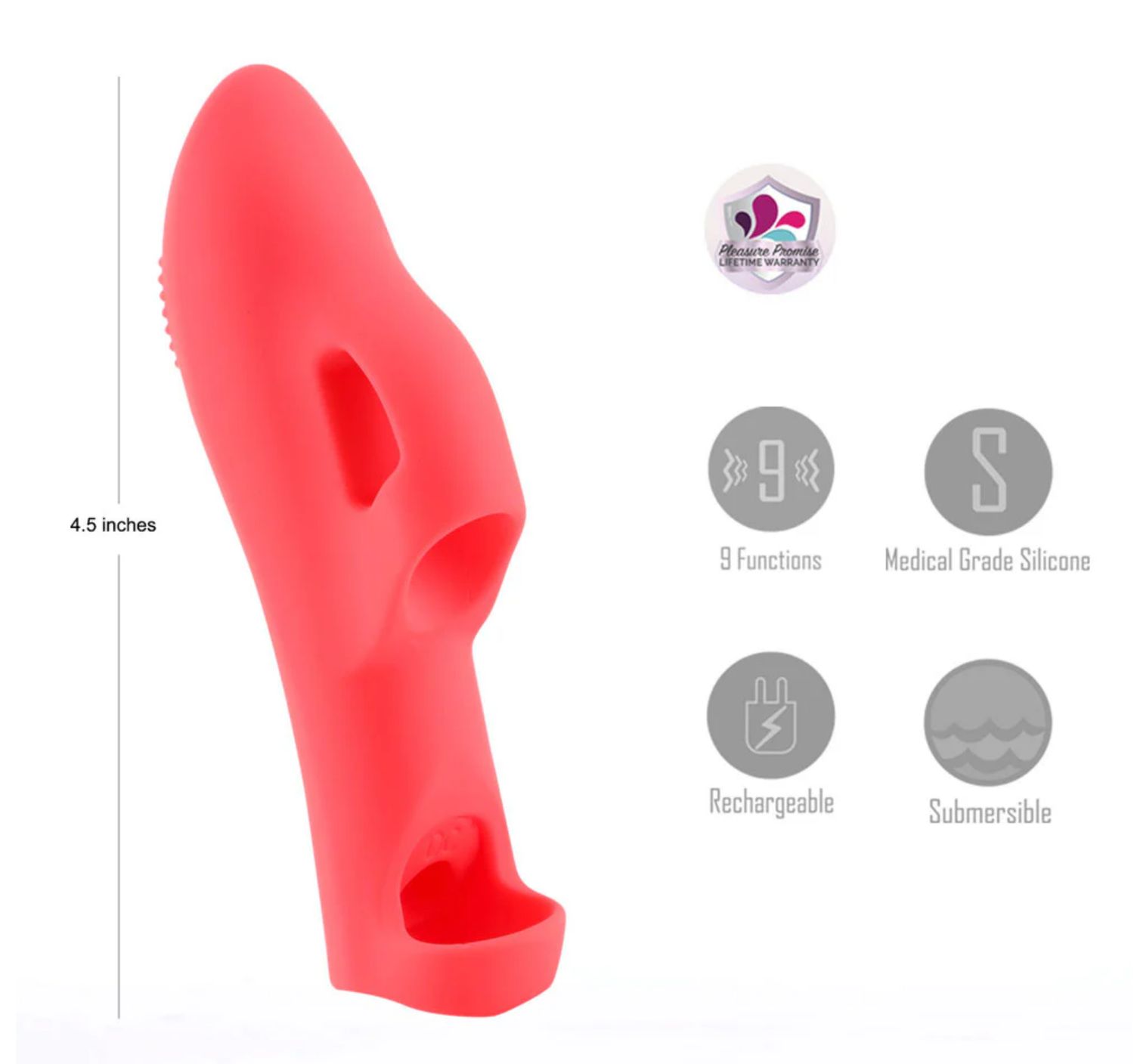 BO-25-09 Lana Finger Vibe Red