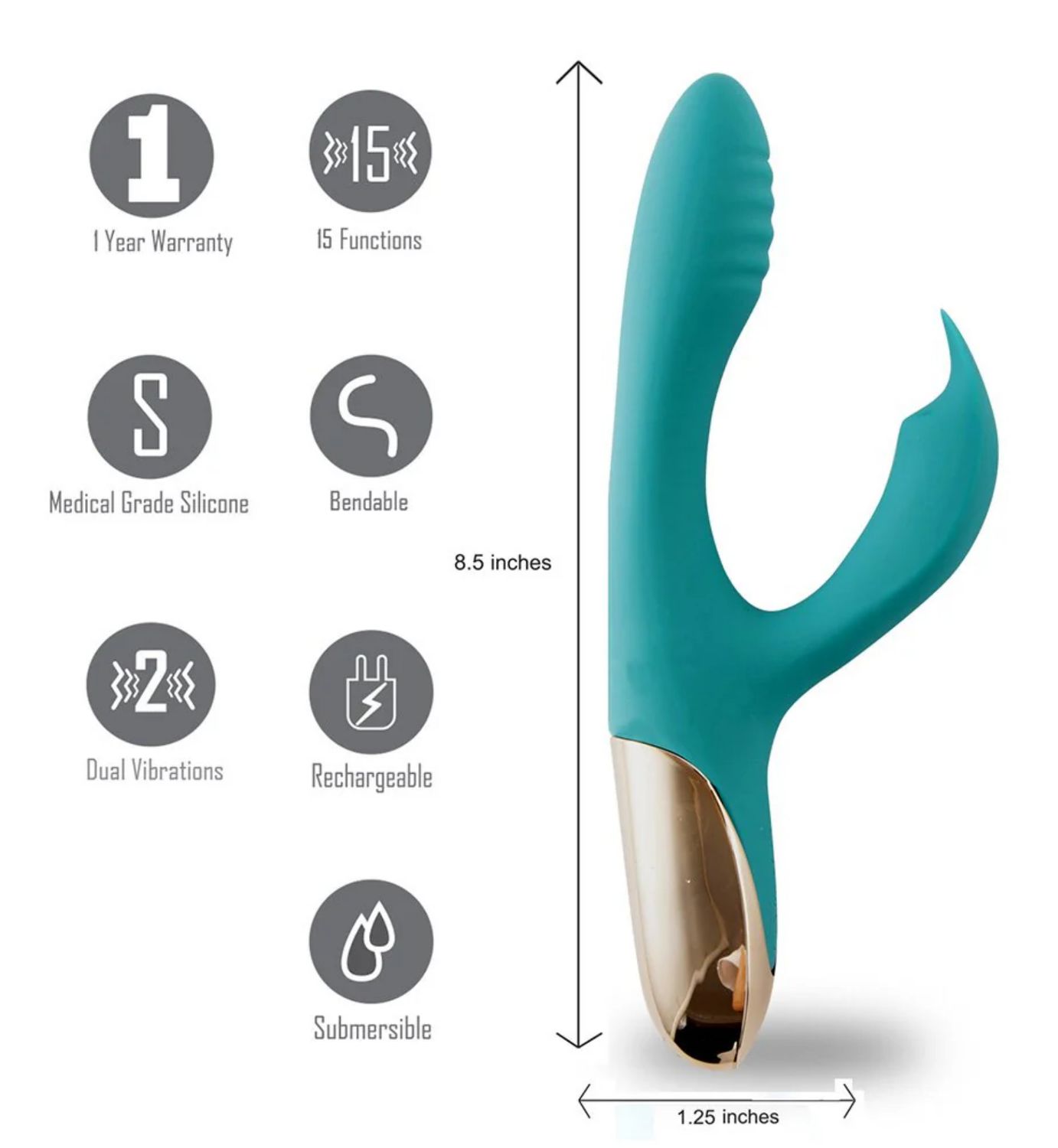 JM-18104 Skyler Bendable Rabbit