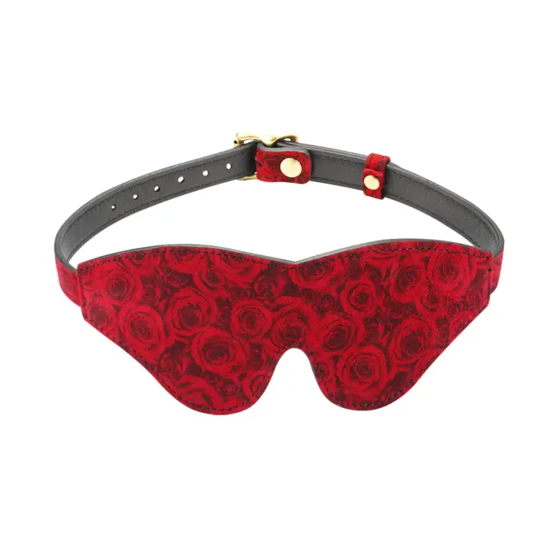 BF-80915RD Ukiyo-e Red Rosy Blindfold