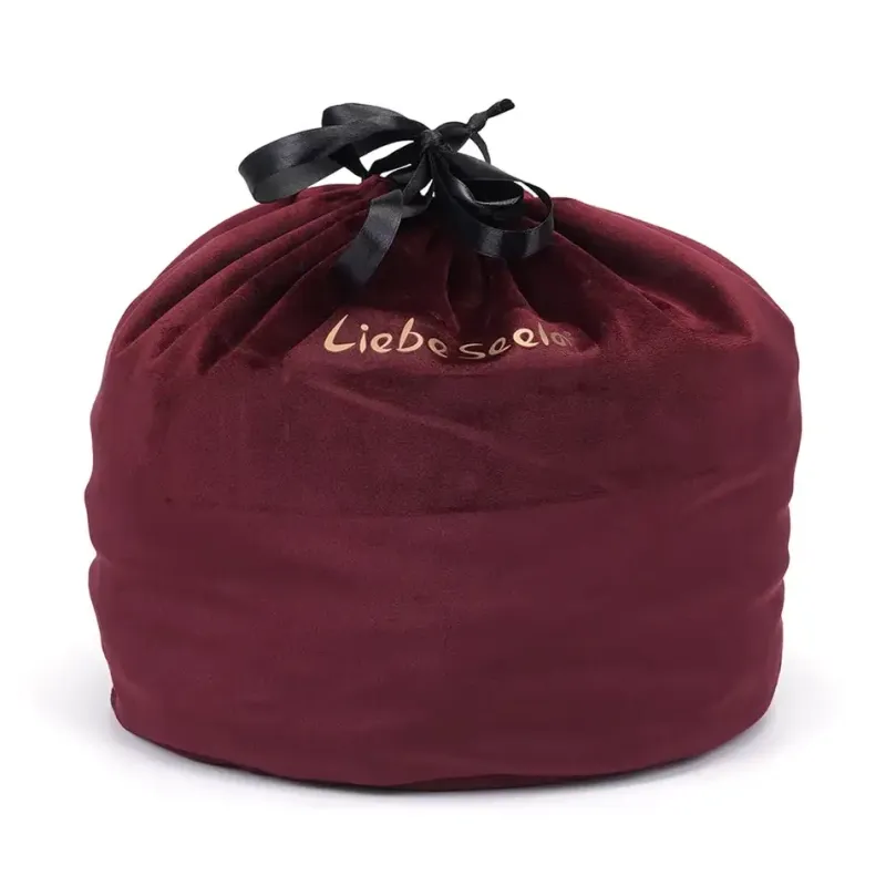 AS-80490BG Wine Red Bondage Storage Bag Large Cylindrical
