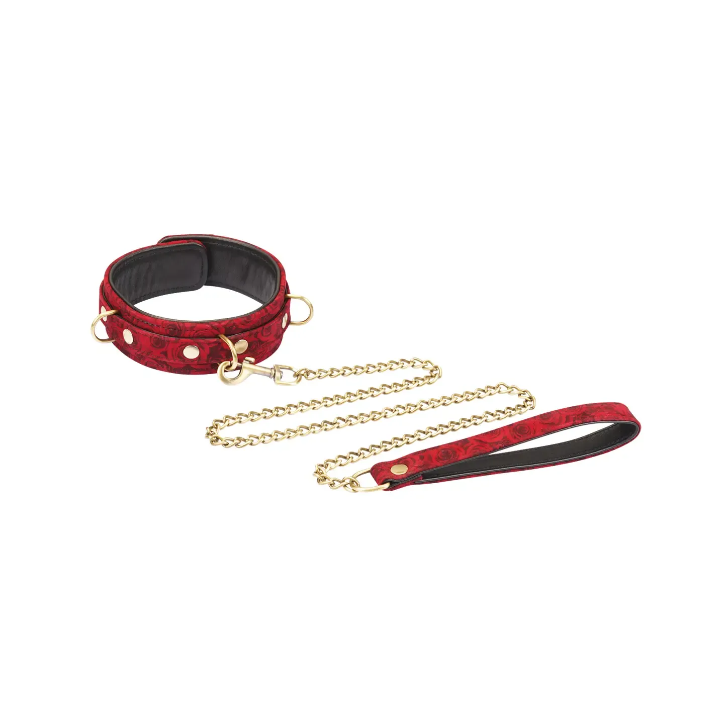 CL-80919 Ukiyoe Collar/Leash w/ Copper