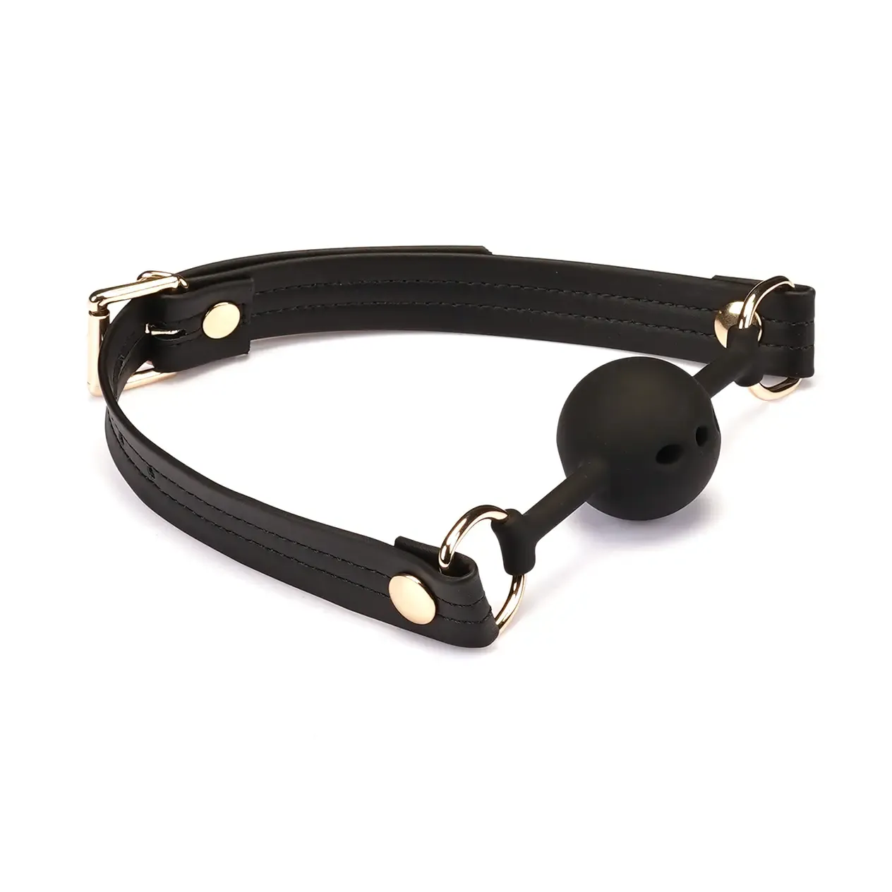 GA-80705 Organosilicon Ball Gag Black