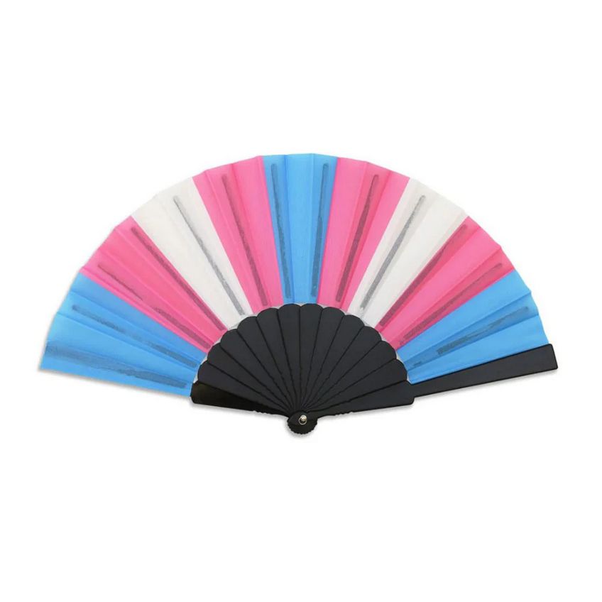 HFS-TRANSGENDER Transgender Pride Hand Fan