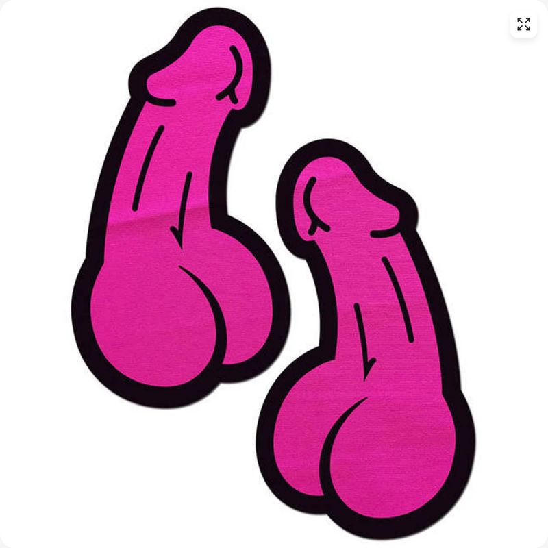PTDIK-NPK Penis Nip Pasties Pink