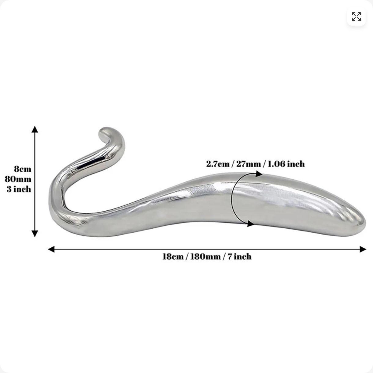 RG-RHCW110 Steel Hollow Curved Wand