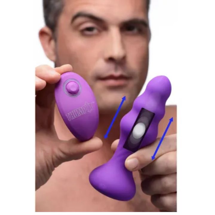 XRAG381 Ribbed Thumping Plug