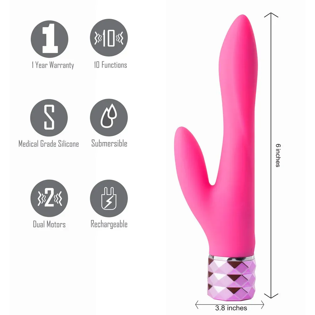 MA16-06-PI Victoria Silicone Rabbit
