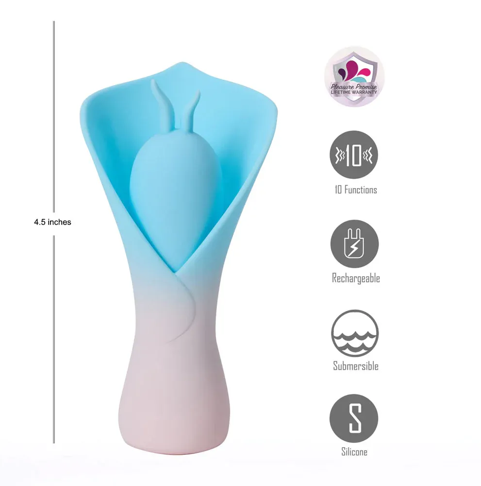 MA25-11 Mina Mini Flower Vibrator Blue