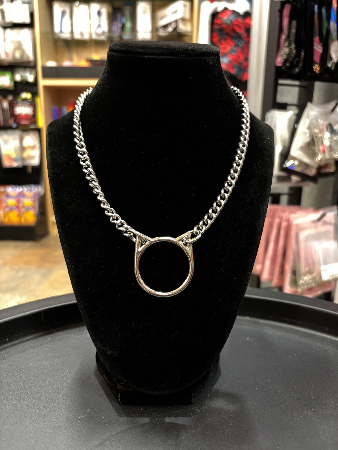 Day Collar Silver Kitty