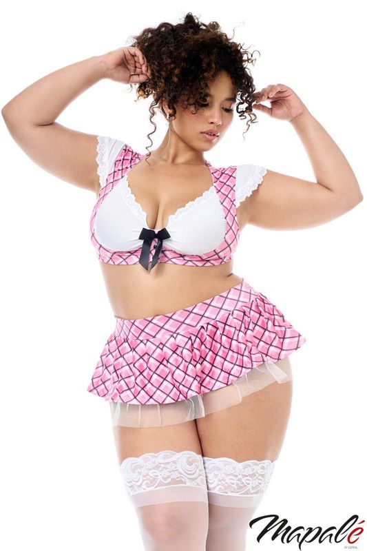 MA60055Q School Girl 2pc 1X/2X