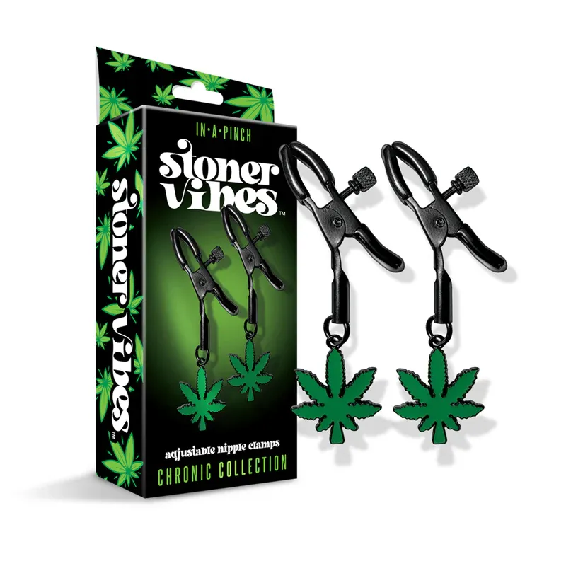 90393 Stoner Vibes Nip Clamps