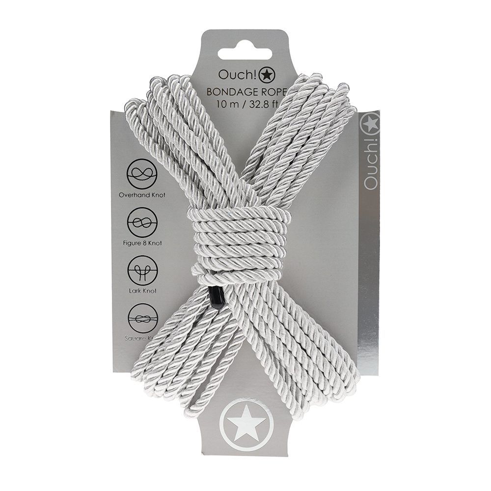 ST1530 Bondage Rope Silver 10m