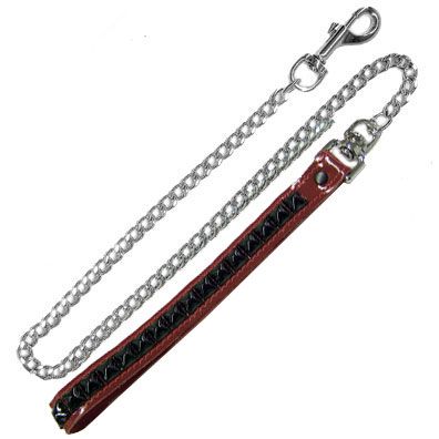 5563 30" Leash W/ Pyramids Black