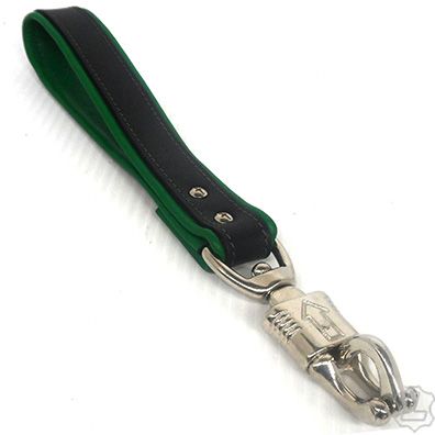 5902 Master Leash Black/Green