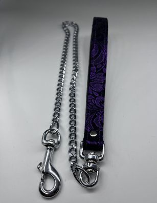 5564 Brocade Leash Purple