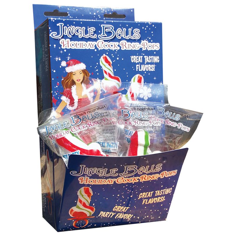 HP242ID Jingle Balls Cock Ring Pops