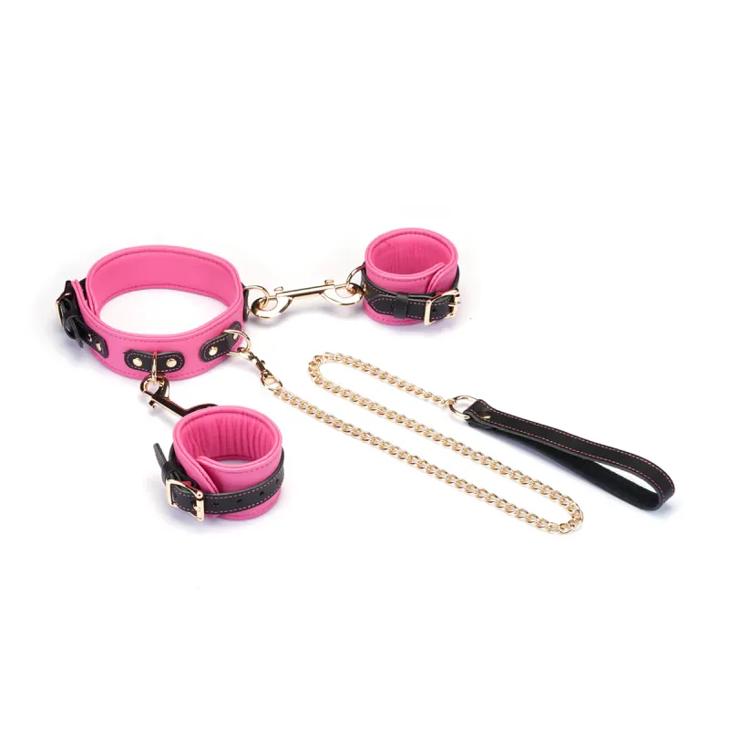 ST-80900 Collar/Wrist Cuffs Rose