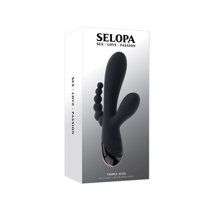 SL-RS-6640 Triple Access Vibrator Black
