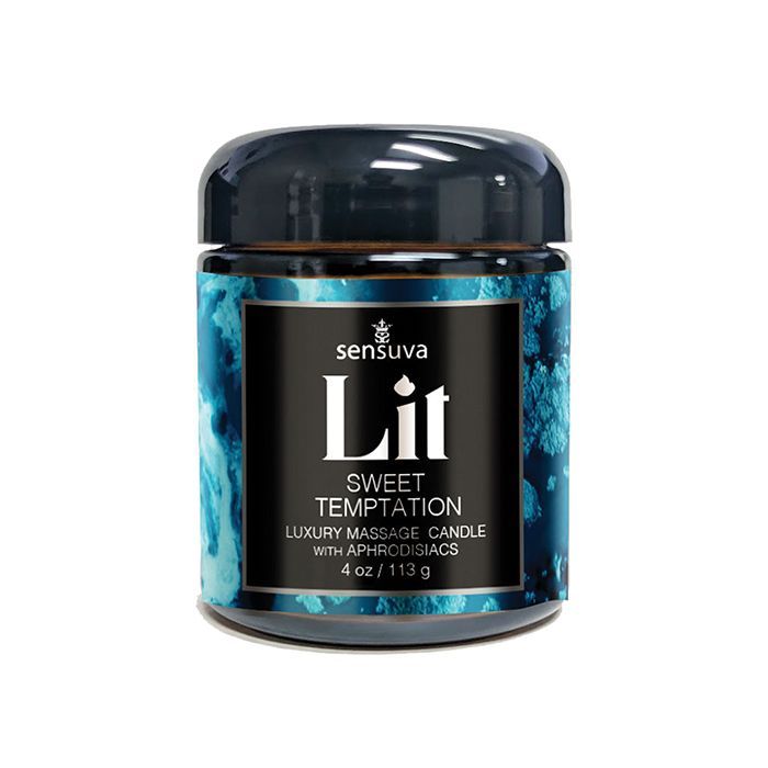 SEN840 Massage Candle Vanilla, Sugar, Sweet Pea 4oz