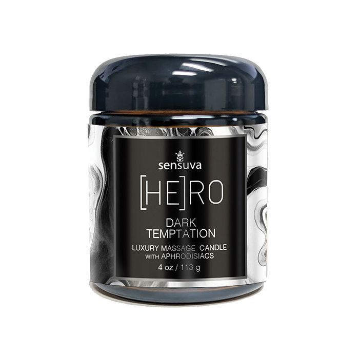 SEN841 Massage Candle Dark Temptation 4oz