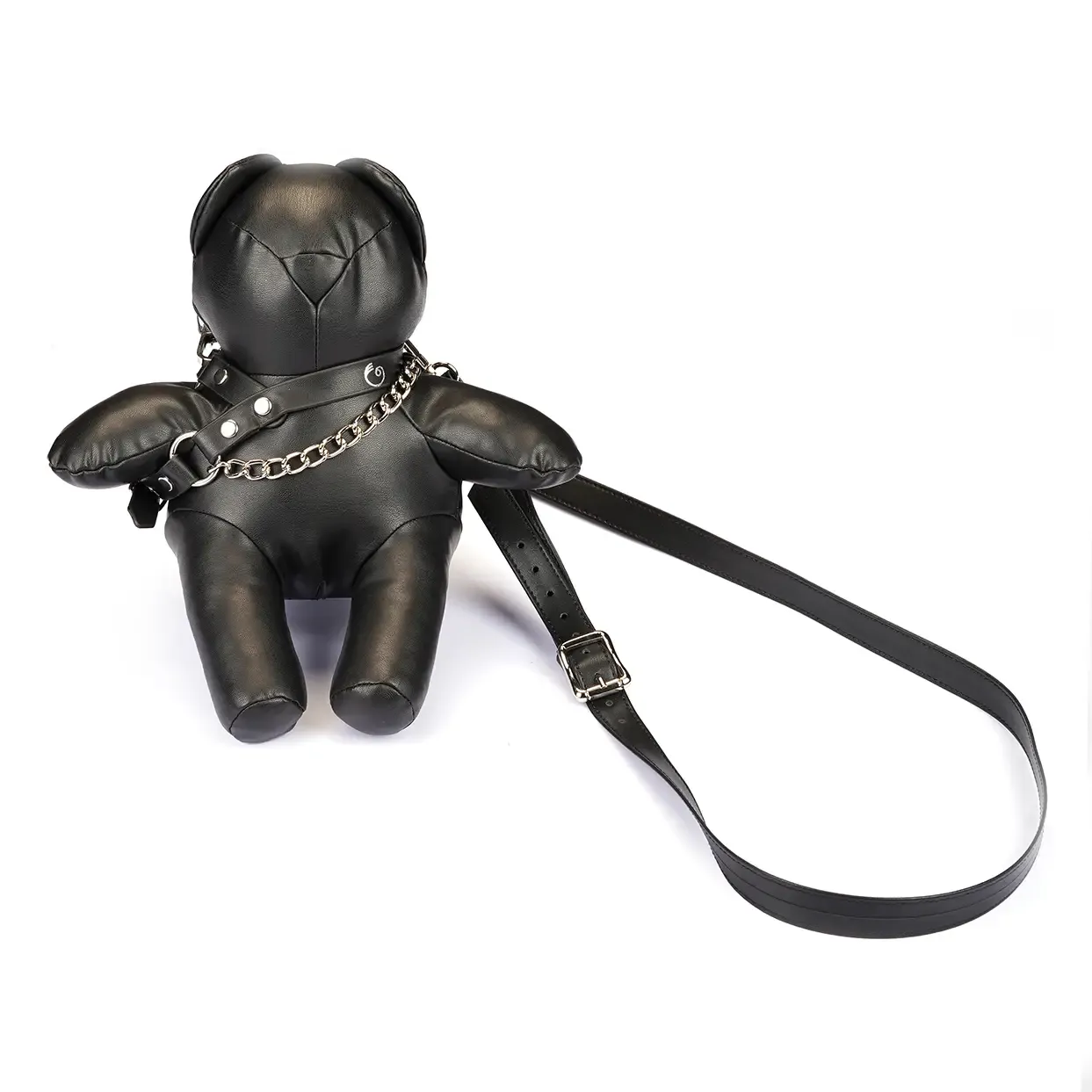 AS-81336 Faux Leather Bondage Bear Bag