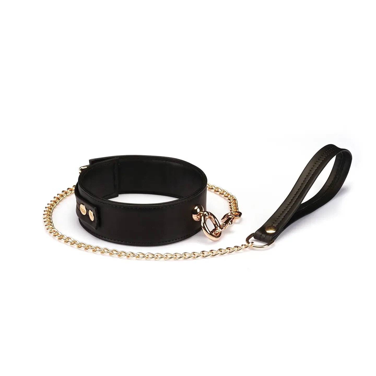 CL-80706 Organosilicon Collar/Leash Black