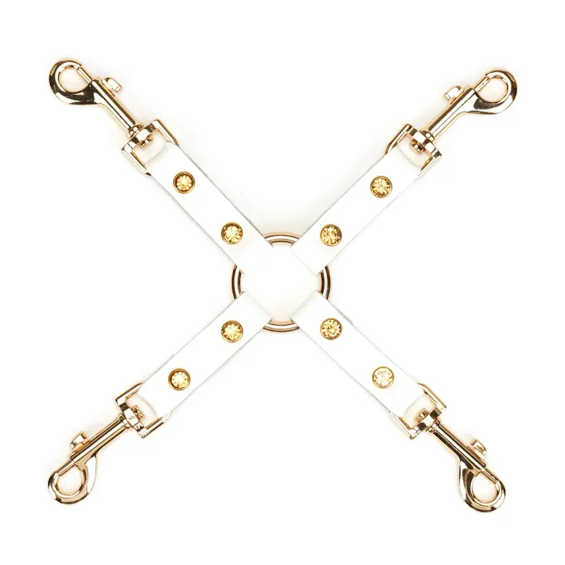 HT-80563 White Flower Hogtie