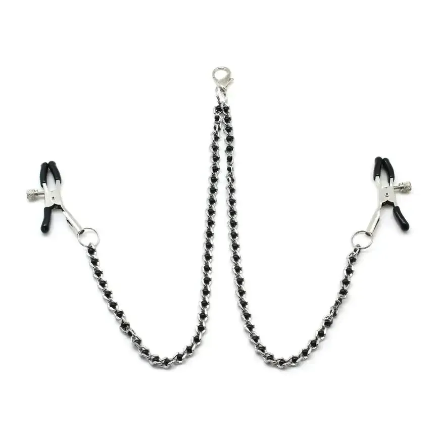 NC-1007 Silver Beaded Clamps
