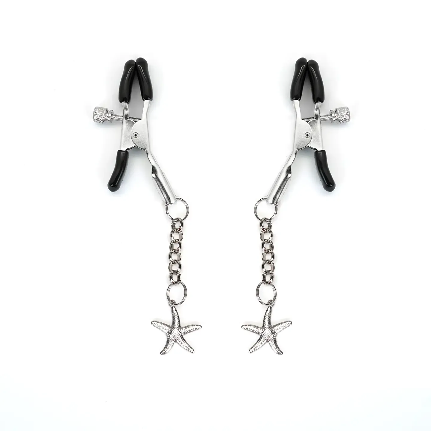 NC-80398 Silver Starfish Clamps