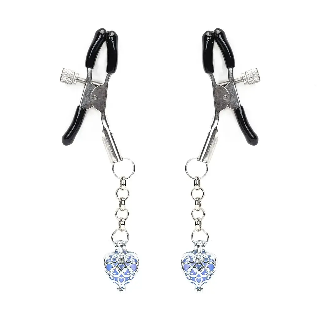 NC-80332 Glow-in-Dark Clamps Light Blue