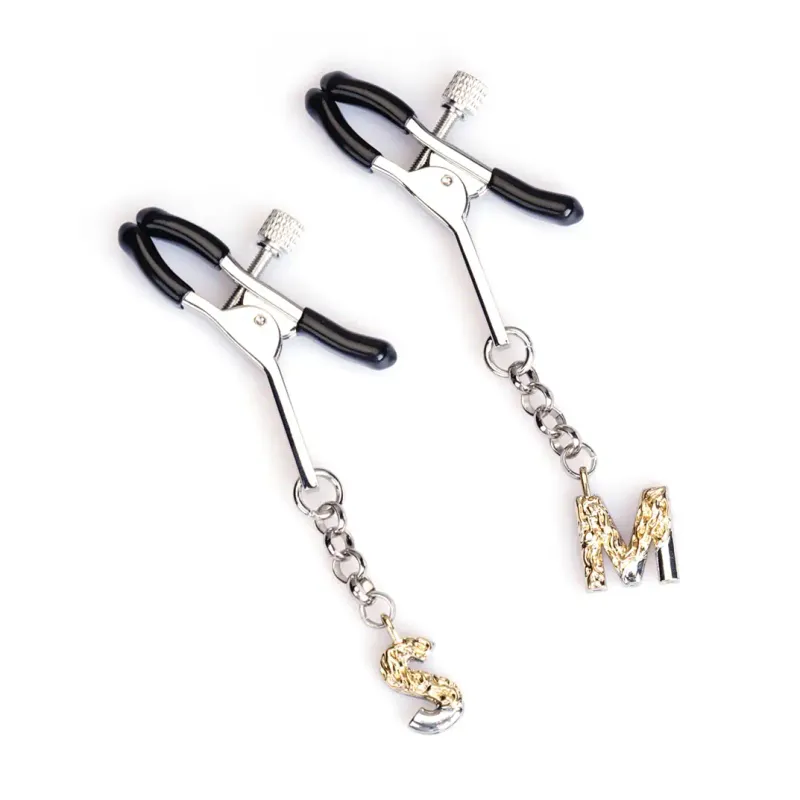 NC-81702 Zinc Nip Clamps Silver S&amp;M